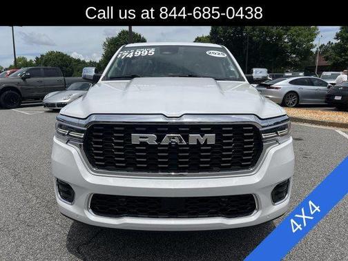 Ivory White 2025 RAM 1500 Tungsten