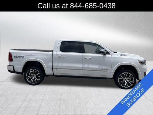 Ivory White 2025 RAM 1500 Tungsten