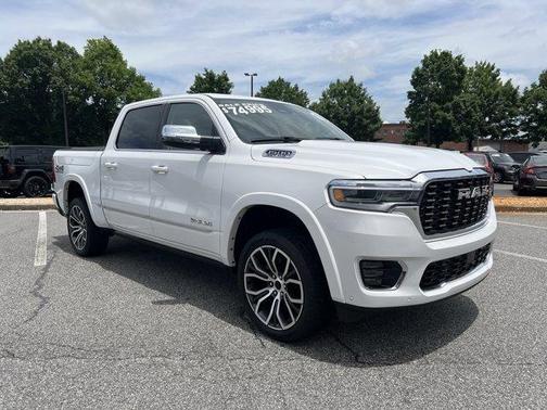 Ivory White 2025 RAM 1500 Tungsten
