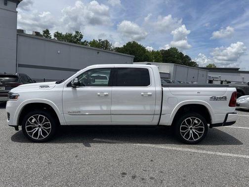 Ivory White 2025 RAM 1500 Tungsten