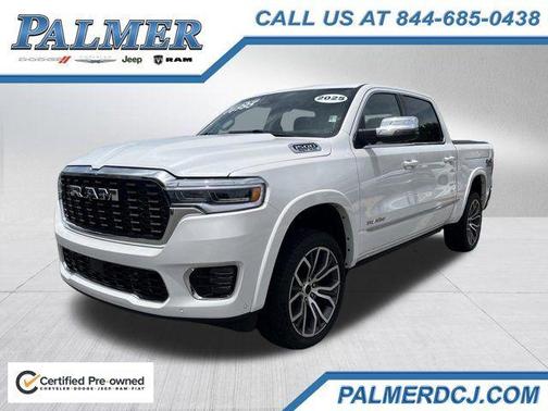 Ivory White 2025 RAM 1500 Tungsten