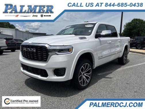 Ivory White 2025 RAM 1500 Tungsten