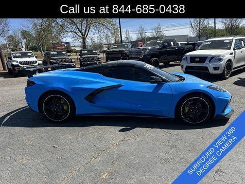 Rapid Blue 2021 Chevrolet Corvette Stingray w/3LT