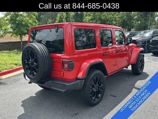Firecracker Red Clearcoat 2025 Jeep Wrangler 4xe Sahara