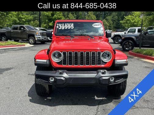 Firecracker Red Clearcoat 2025 Jeep Wrangler 4xe Sahara