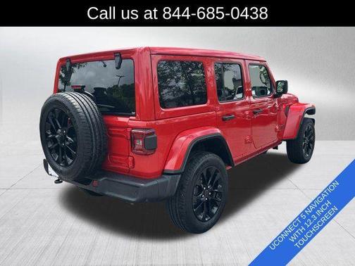 Firecracker Red Clearcoat 2025 Jeep Wrangler 4xe Sahara