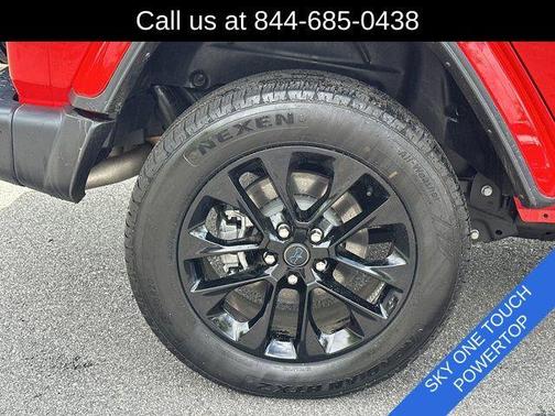 Firecracker Red Clearcoat 2025 Jeep Wrangler 4xe Sahara