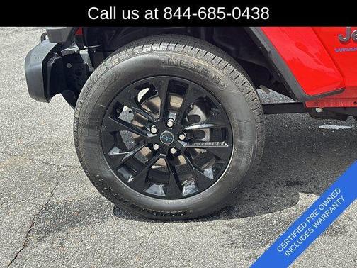 Firecracker Red Clearcoat 2025 Jeep Wrangler 4xe Sahara