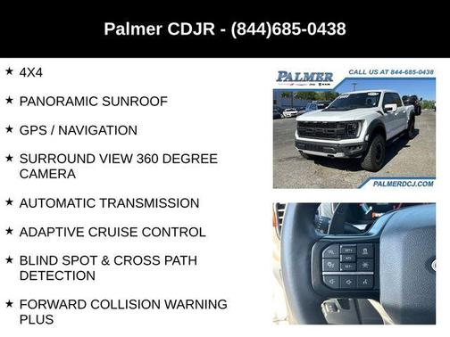 Oxford White 2023 Ford F-150 Raptor