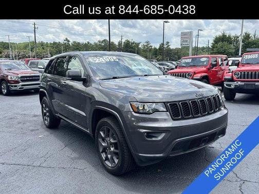 Crystal Metallic 2021 Jeep Grand Cherokee Limited