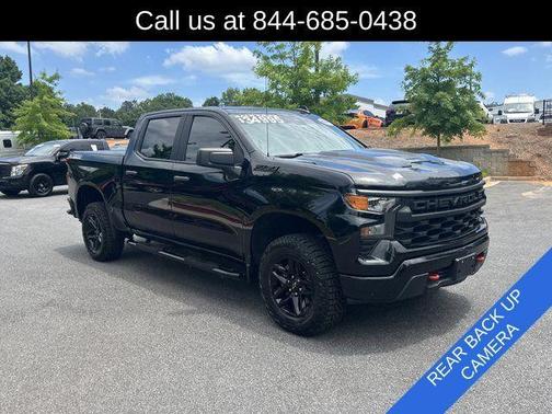 Black 2023 Chevrolet Silverado 1500 Custom Trail Boss