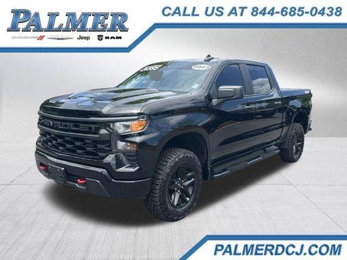 Black 2023 Chevrolet Silverado 1500 Custom Trail Boss