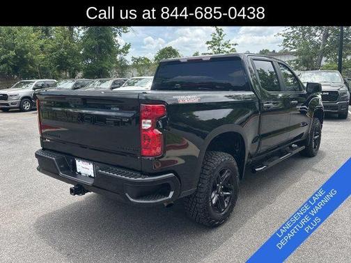 Black 2023 Chevrolet Silverado 1500 Custom Trail Boss