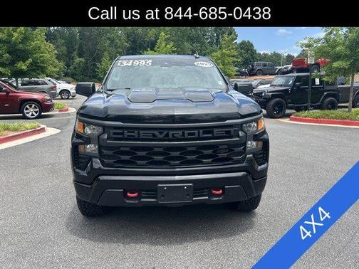 Black 2023 Chevrolet Silverado 1500 Custom Trail Boss