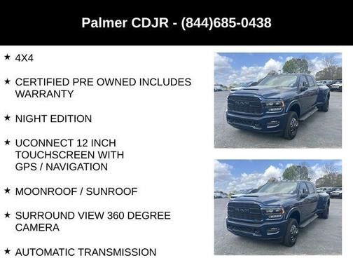 Patriot Blue Pearlcoat 2024 RAM 3500 Limited