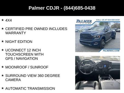 Patriot Blue Pearlcoat 2024 RAM 3500 Limited