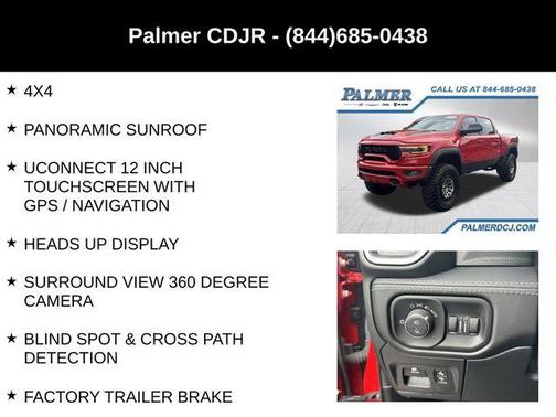 Flame Red Clearcoat 2022 RAM 1500 TRX
