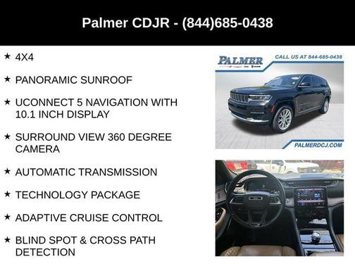 Diamond Black 2021 Jeep Grand Cherokee L Summit