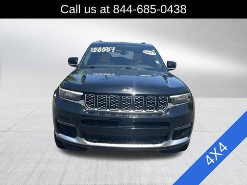Diamond Black 2021 Jeep Grand Cherokee L Summit