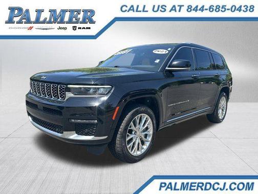 Diamond Black 2021 Jeep Grand Cherokee L Summit