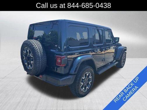 Fathom Blue Pearlcoat 2025 Jeep Wrangler Sahara