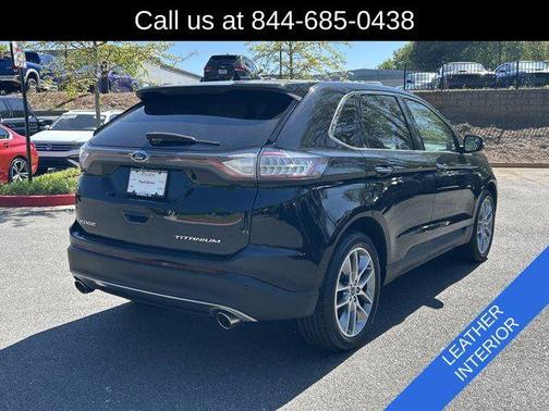 Shadow Black 2018 Ford Edge Titanium