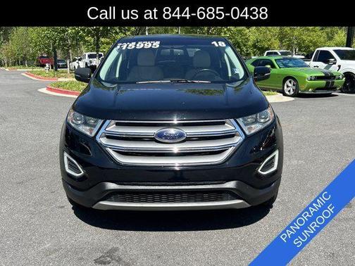 Shadow Black 2018 Ford Edge Titanium
