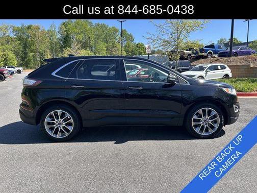 Shadow Black 2018 Ford Edge Titanium