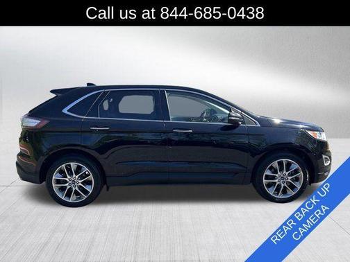 Shadow Black 2018 Ford Edge Titanium