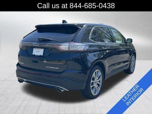 Shadow Black 2018 Ford Edge Titanium
