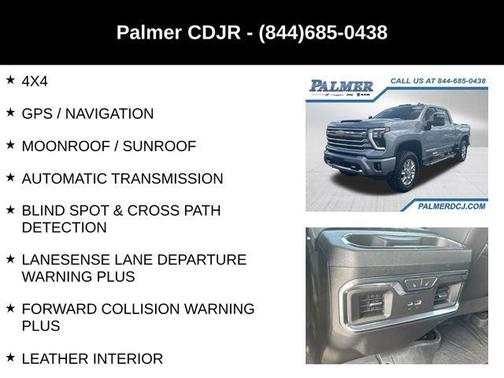 Sterling Gray Metallic 2024 Chevrolet Silverado 2500 High Country