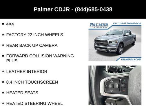 Billet Silver Metallic 2022 RAM 1500 Laramie
