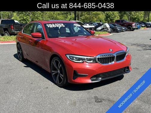 Melbourne Red Metallic 2021 BMW 330 i