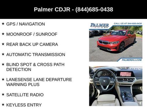 Melbourne Red Metallic 2021 BMW 330 i