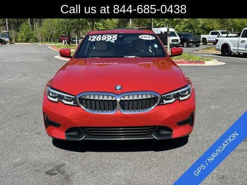 Melbourne Red Metallic 2021 BMW 330 i