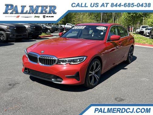 Melbourne Red Metallic 2021 BMW 330 i