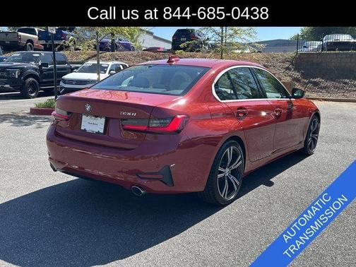 Melbourne Red Metallic 2021 BMW 330 i