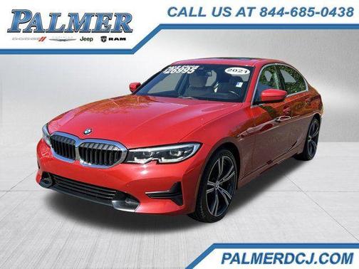 Melbourne Red Metallic 2021 BMW 330 i