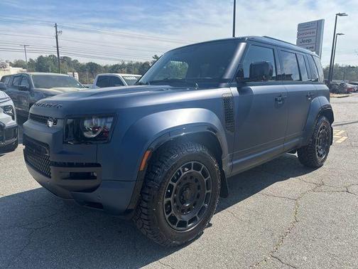 Blue 2026 Land Rover Defender V8