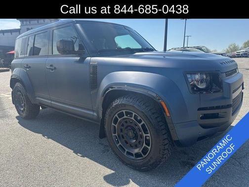 Blue 2026 Land Rover Defender V8