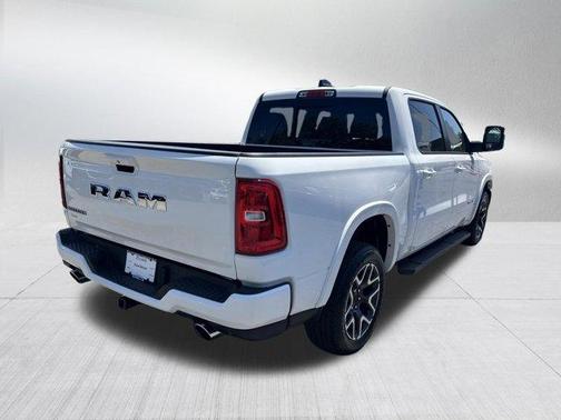 Bright White Clearcoat 2025 RAM 1500 Laramie