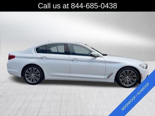 White Metallic 2017 BMW 530 i xDrive