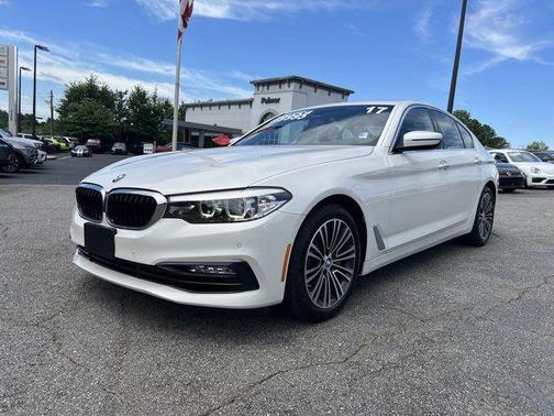 White Metallic 2017 BMW 530 i xDrive