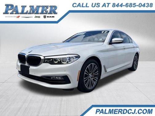 White Metallic 2017 BMW 530 i xDrive