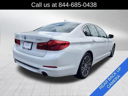 White Metallic 2017 BMW 530 i xDrive