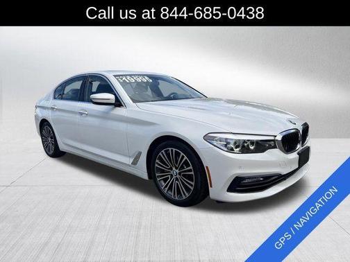 White Metallic 2017 BMW 530 i xDrive