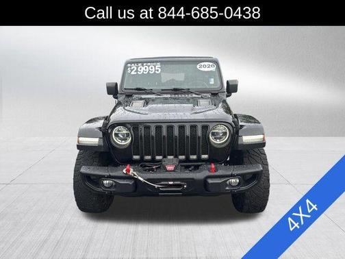 Black Clearcoat 2020 Jeep Wrangler Unlimited Rubicon