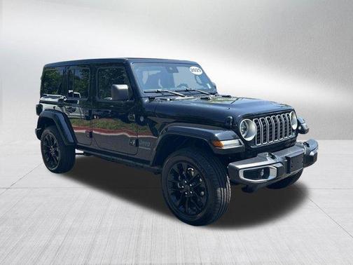 Black Clearcoat 2025 Jeep Wrangler 4xe Sahara