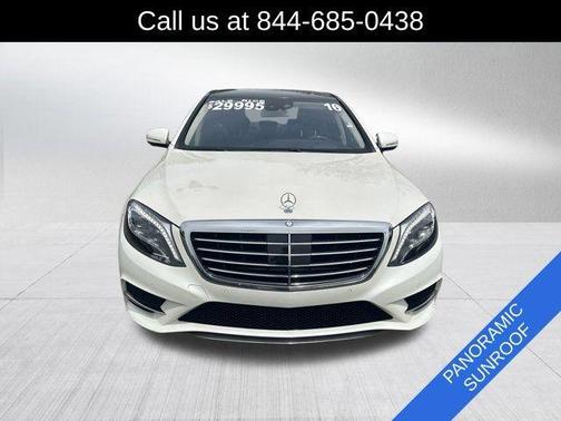 Diamond White 2016 Mercedes-Benz S-Class S 550