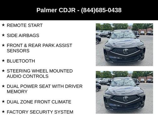 Black 2023 Acura MDX A-Spec
